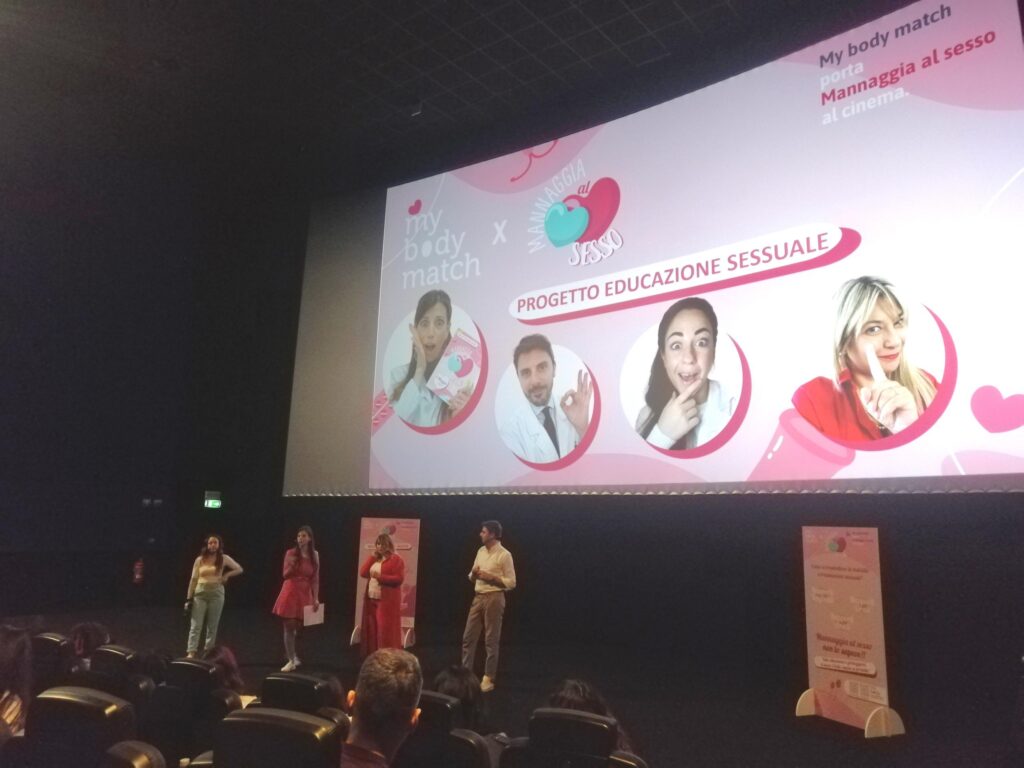 « Damn Sesso », l'éducation sexuelle des jeunes au cinéma avec @My.Body.Match