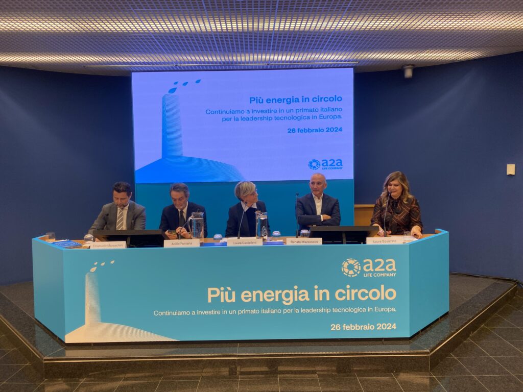 « Plus d'énergie en circulation », inaugurée par la nouvelle technologie A2a pour les usines de valorisation énergétique de Brescia