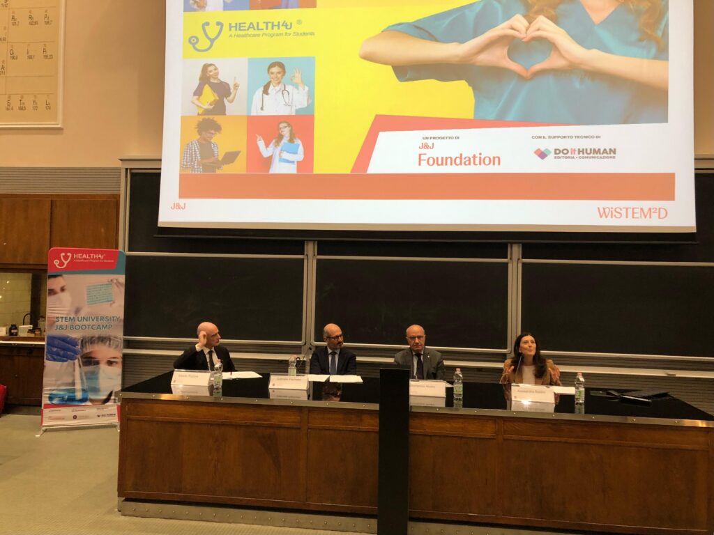 La santé du futur entre défis et opportunités professionnelles, conférence à la Sapienza