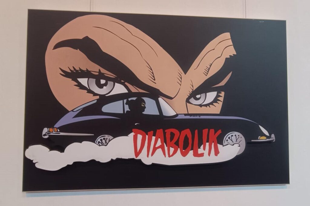 Les Chemins de fer du Nord célèbrent Diabolik