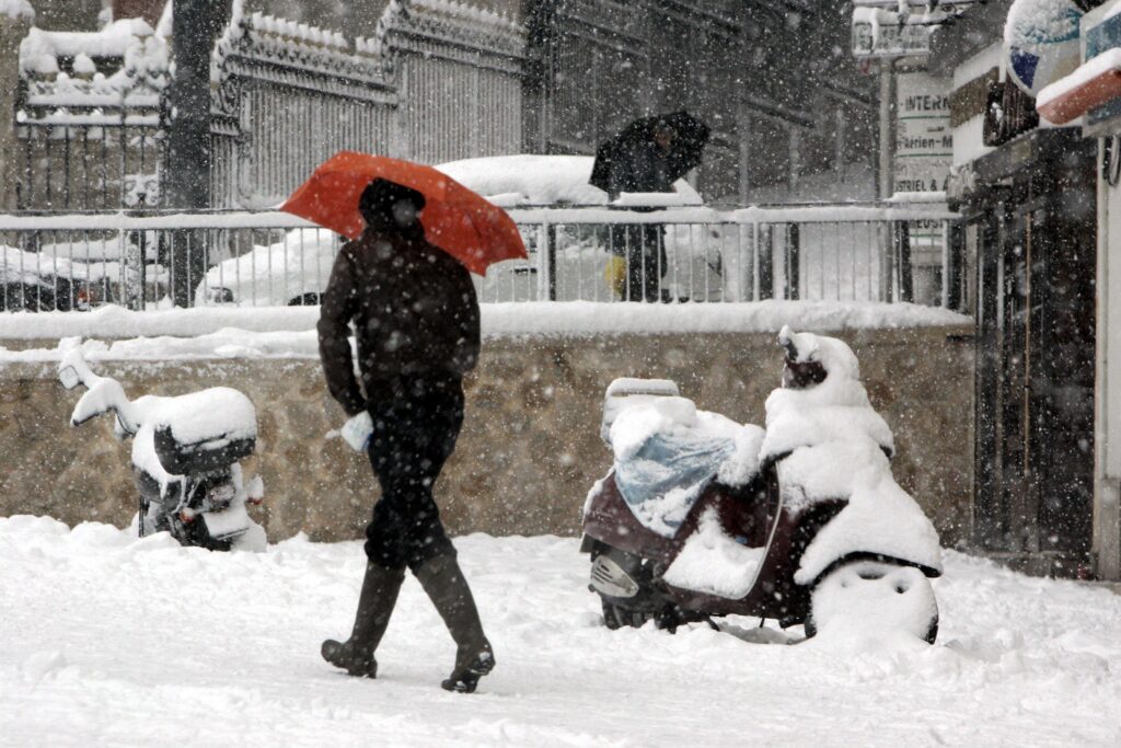 Mauvais temps continu en Italie, pluie et neige au moins jusqu'au week-end