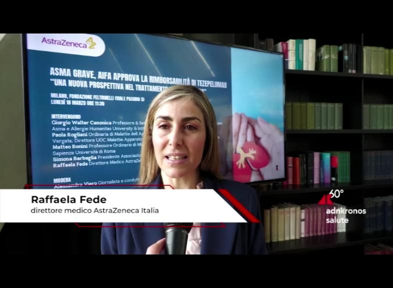 Salut, Fede (AstraZeneca) : « Tezepelumab, premier anti-Tslp en Italie pour l'asthme sévère »