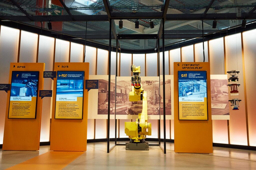 L'Amazon Operations Innovation Lab de Vercelli ouvre ses portes au public