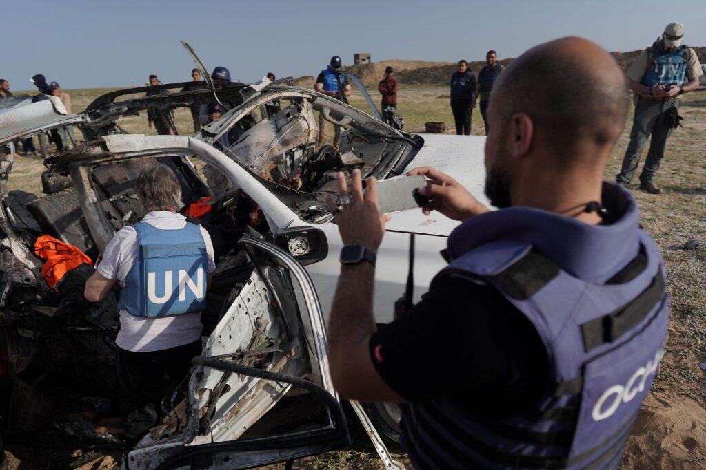 7 travailleurs humanitaires tués à Gaza. Netanyahou : « Un cas tragique »