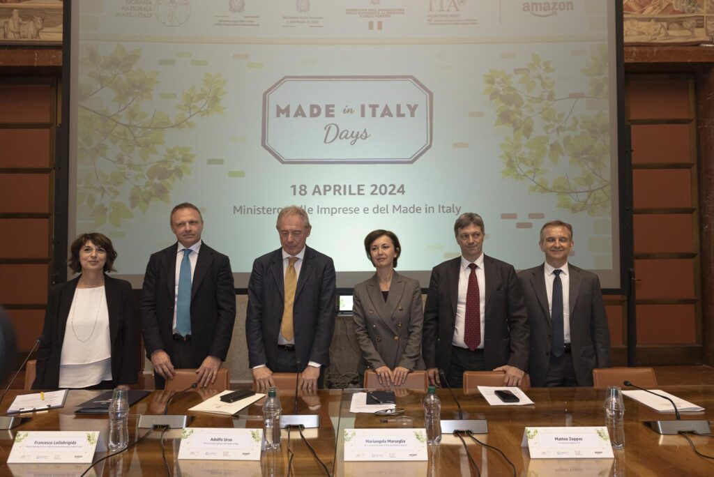 Accord Amazon-Institutions signé chez Mimit pour protéger le Made in Italy