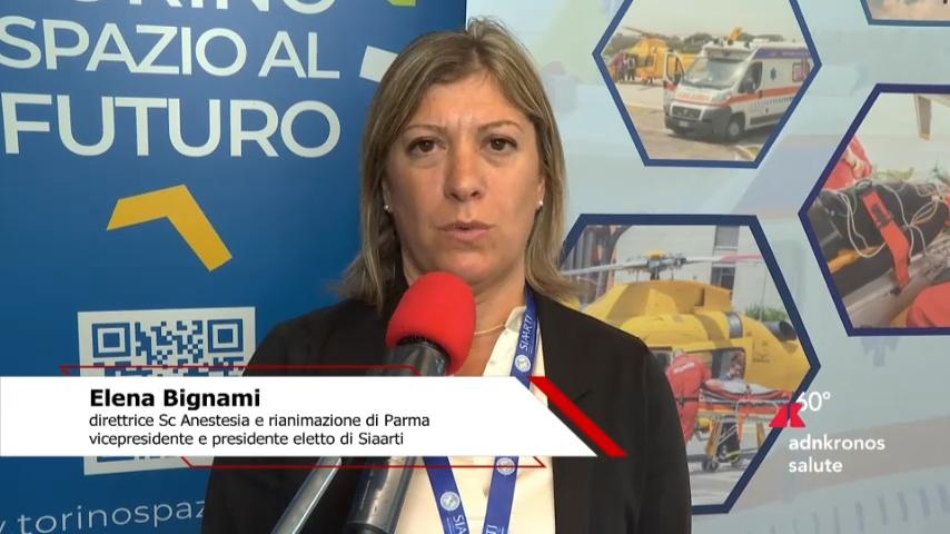 Bignami (Siaarti) 'bonnes pratiques cliniques contre les urgences du congrès Ace'