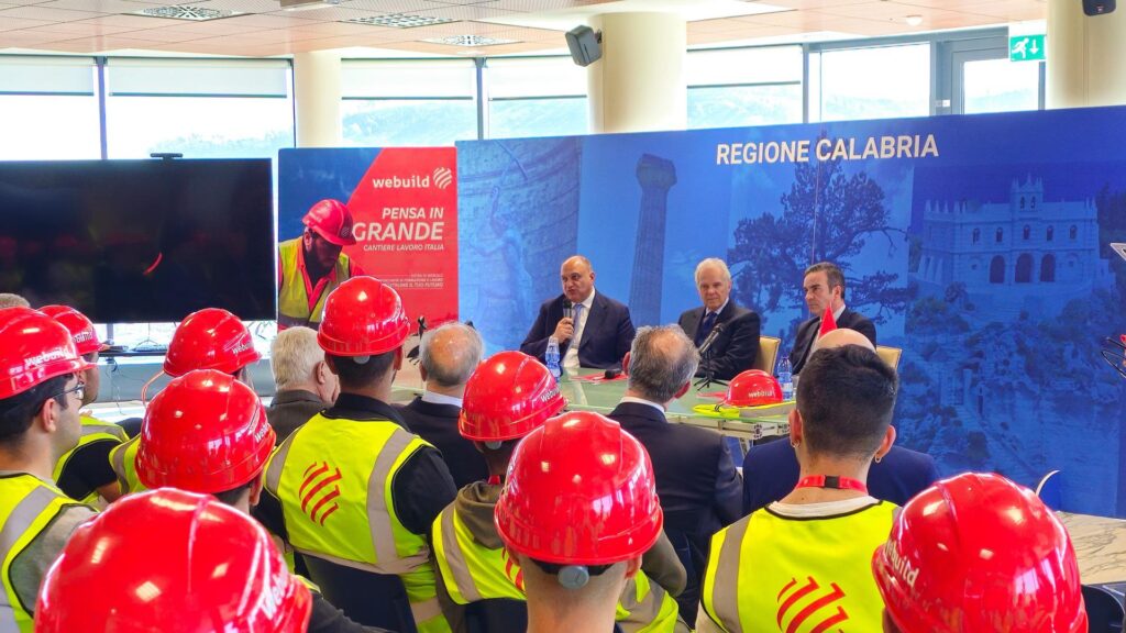 Webuild, l'école de formation et d'emploi pour les opérateurs de chantier ouvre ses portes en Calabre