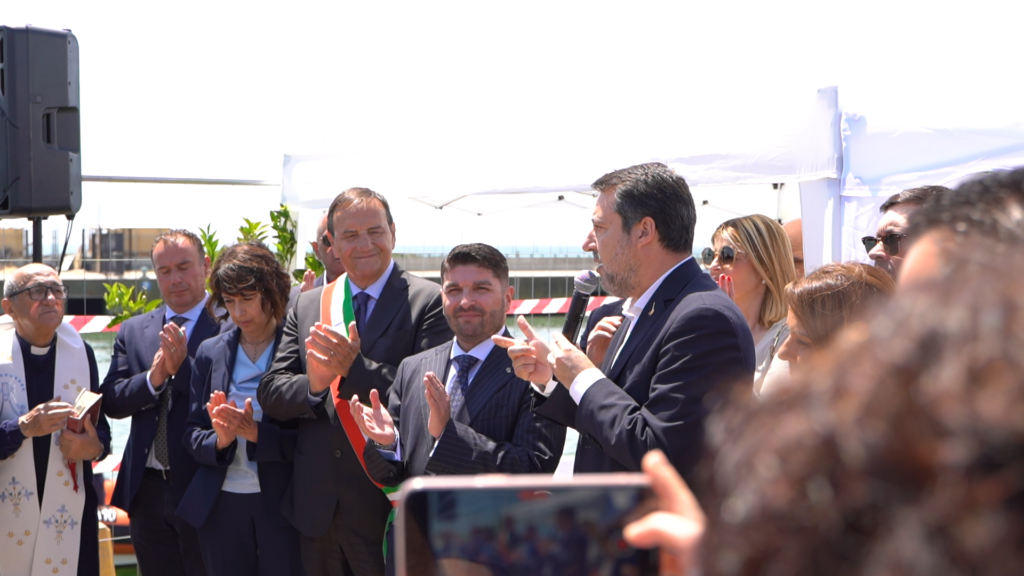 A Fiumicino pose de la première pierre du nouveau quai de pêche