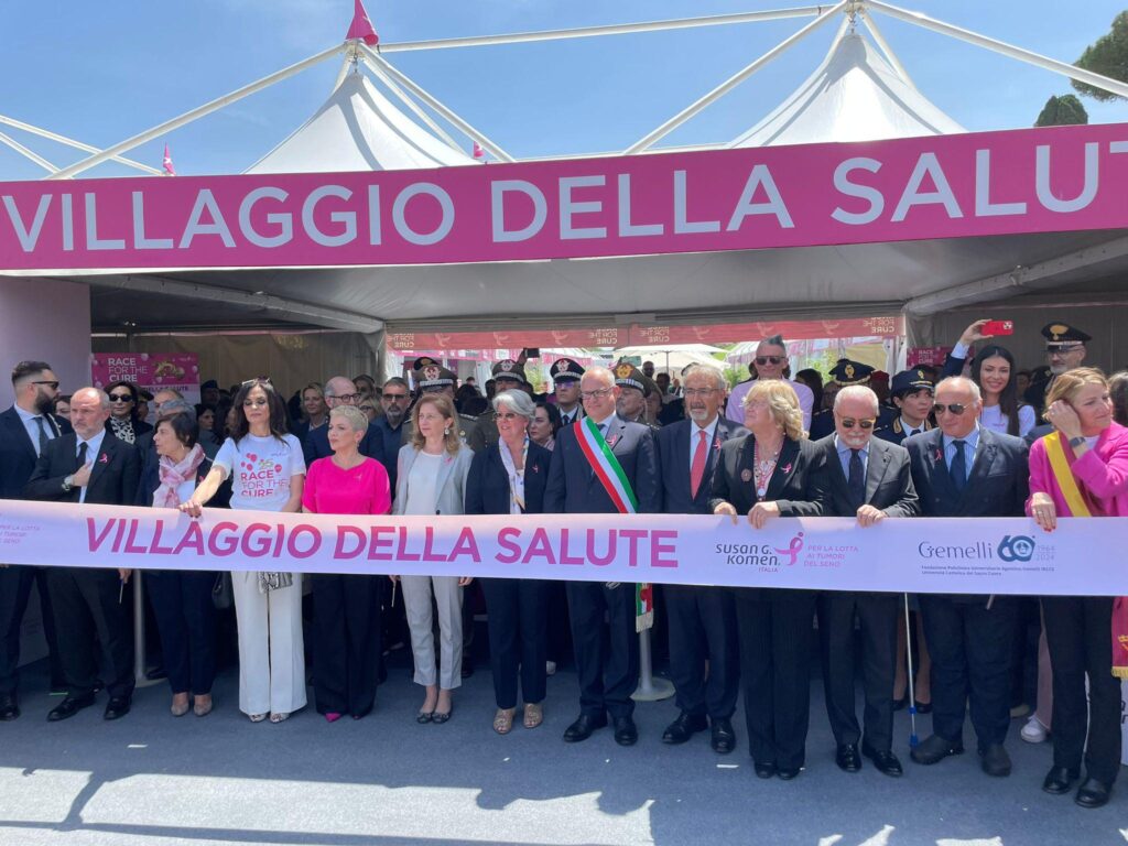 Lutte contre le cancer du sein : 25 ans Race for the cure, Villaggio Salute au Circus Maximus