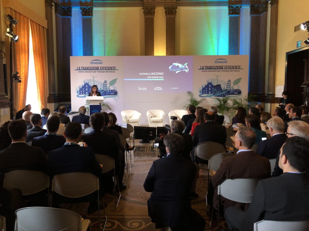 nouvelles solutions pour l'énergie du futur', événement Engie à Rome