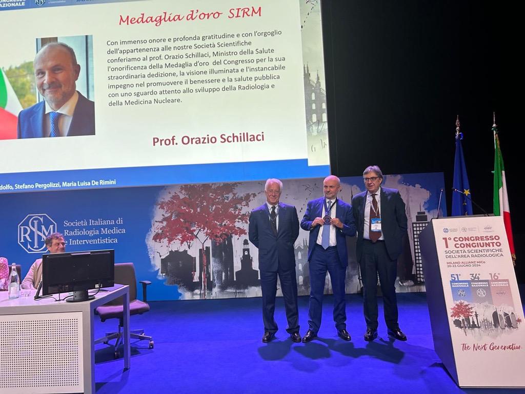 Santé, Schillaci : « Les entreprises de radiologie sont fondamentales pour le diagnostic et la prévention »