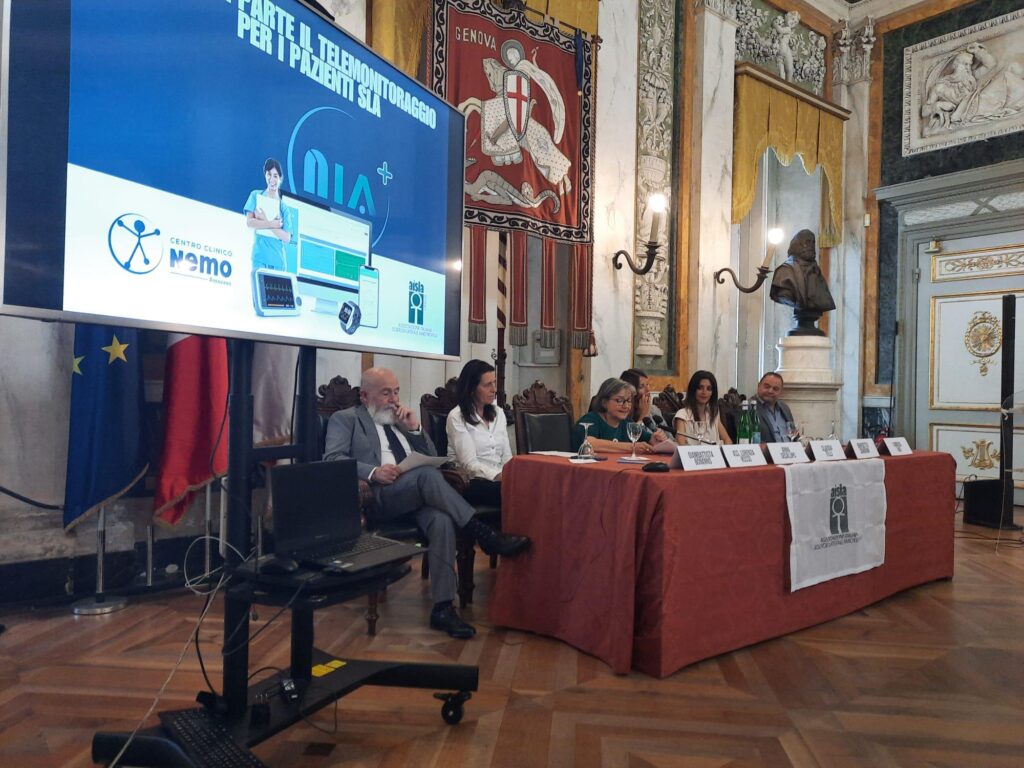 Sla, en Ligurie Aisla et le centre Nemo apportent une aide à domicile