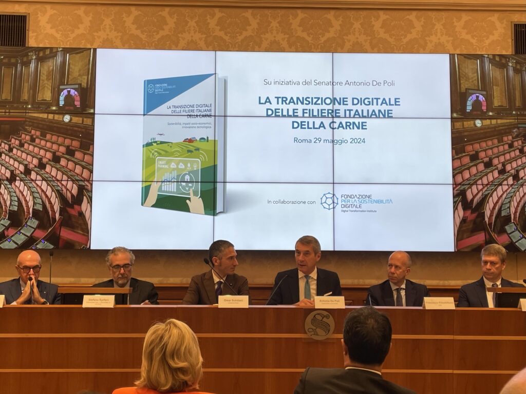 « Smart Meat 2030 » signé au Sénat pour la durabilité numérique du secteur de l'élevage italien