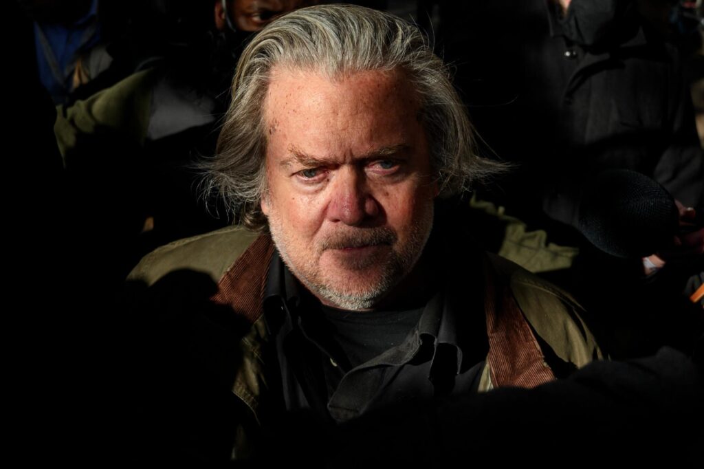 USA, Steve Bannon en prison depuis le 1er juillet pour purger une peine de 4 mois
