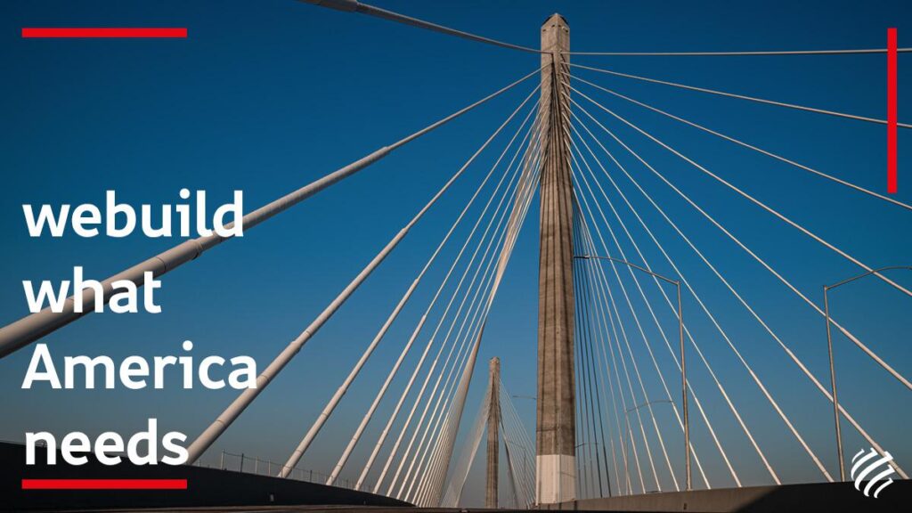 Aux États-Unis, la campagne Webuild, « Webuild What America Needs » est lancée dans les principaux médias du pays