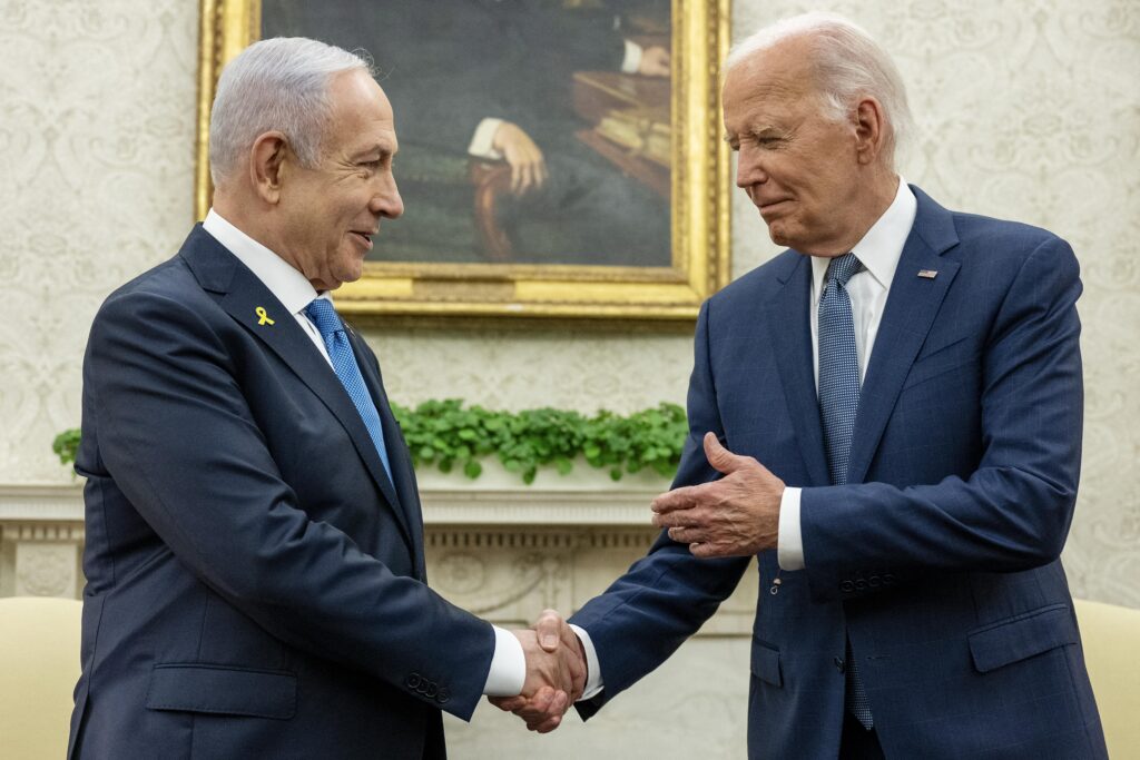 Netanyahu depuis Biden : « Merci pour 50 ans de soutien à Israël »
