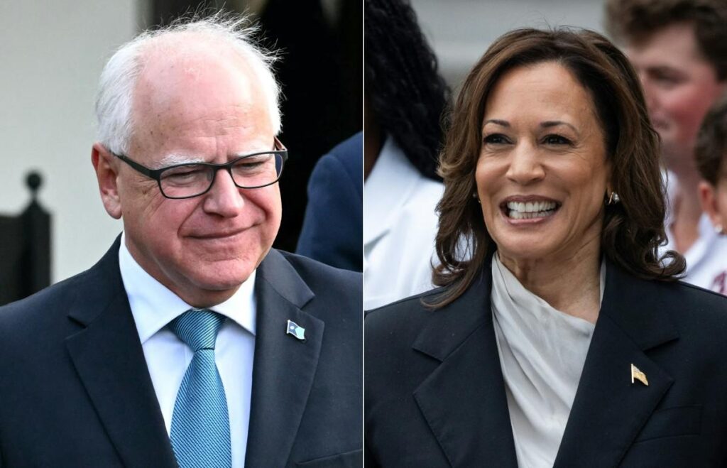 Élections américaines, Harris choisit Walz comme vice-candidat : ​​"Fantastique de l'avoir dans l'équipe"