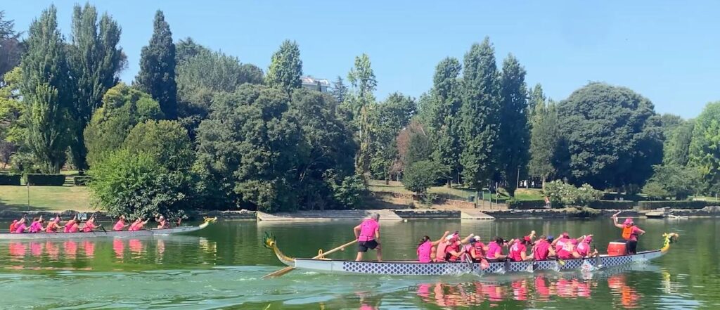 La troisième édition du CardioBreast Dragon Boat Festival est en cours