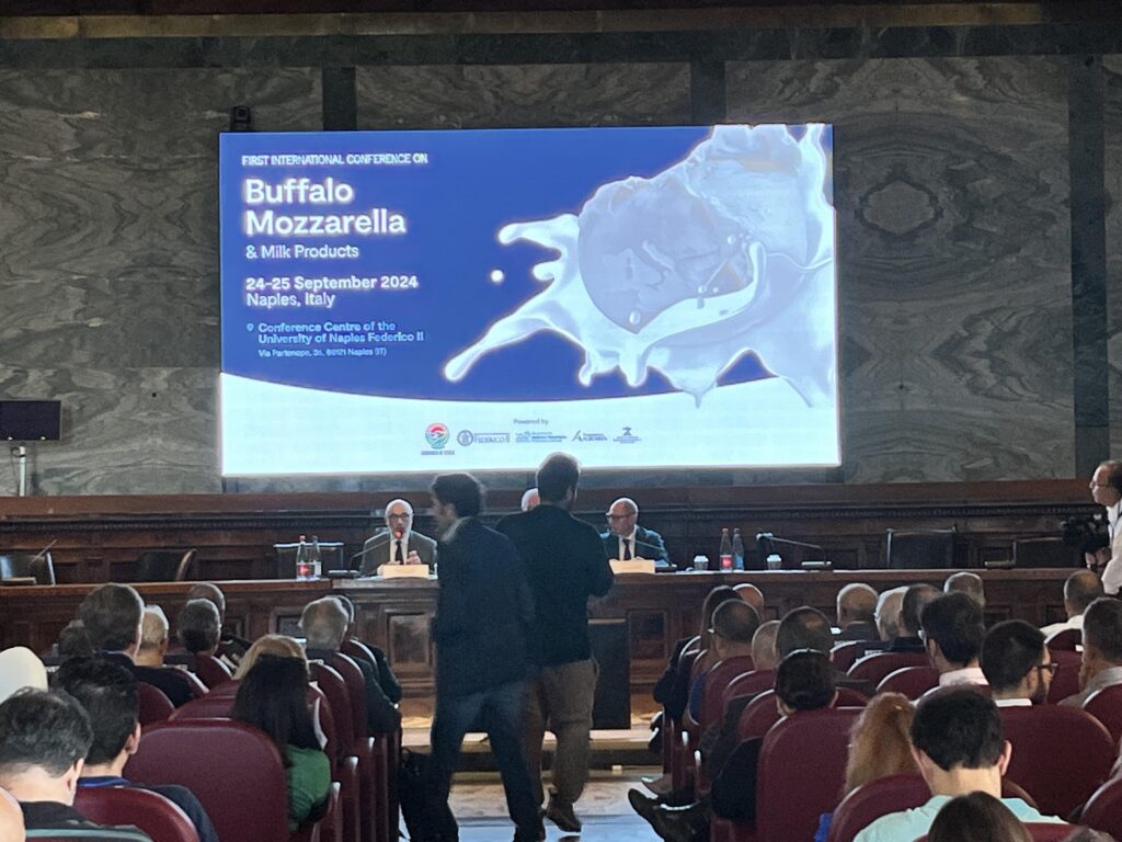 Première conférence internationale sur la mozzarella de bufflonne à Naples
