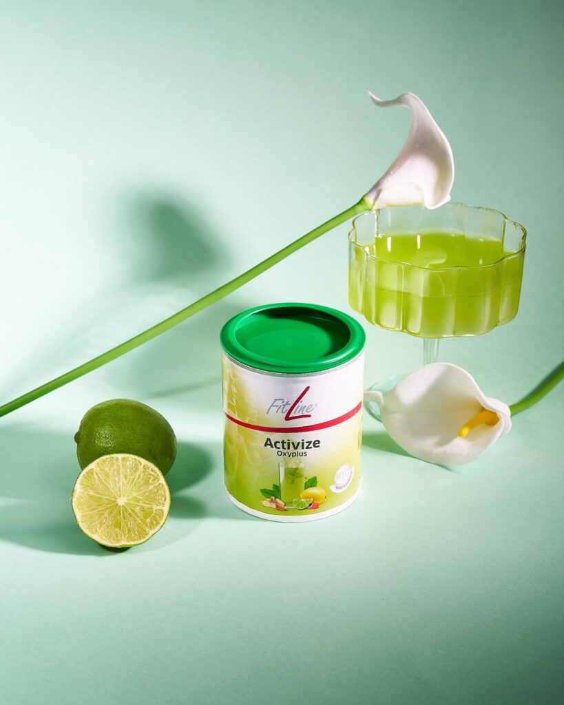 Fitline Activize Oxyplus Citron-Lime – Edition Limitée : La nouvelle poudre à boire