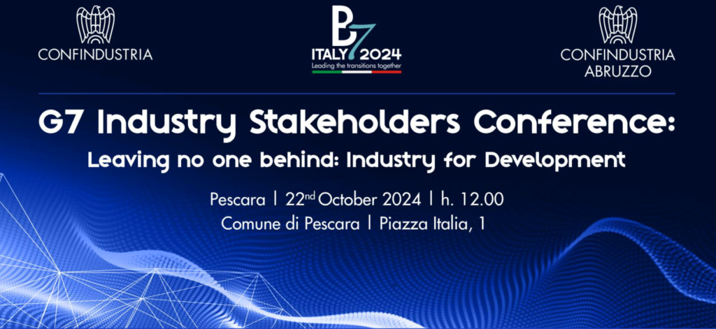 G7, Confindustria-Deloitte : rôle fondamental dans la promotion des politiques de développement et de coopération durables