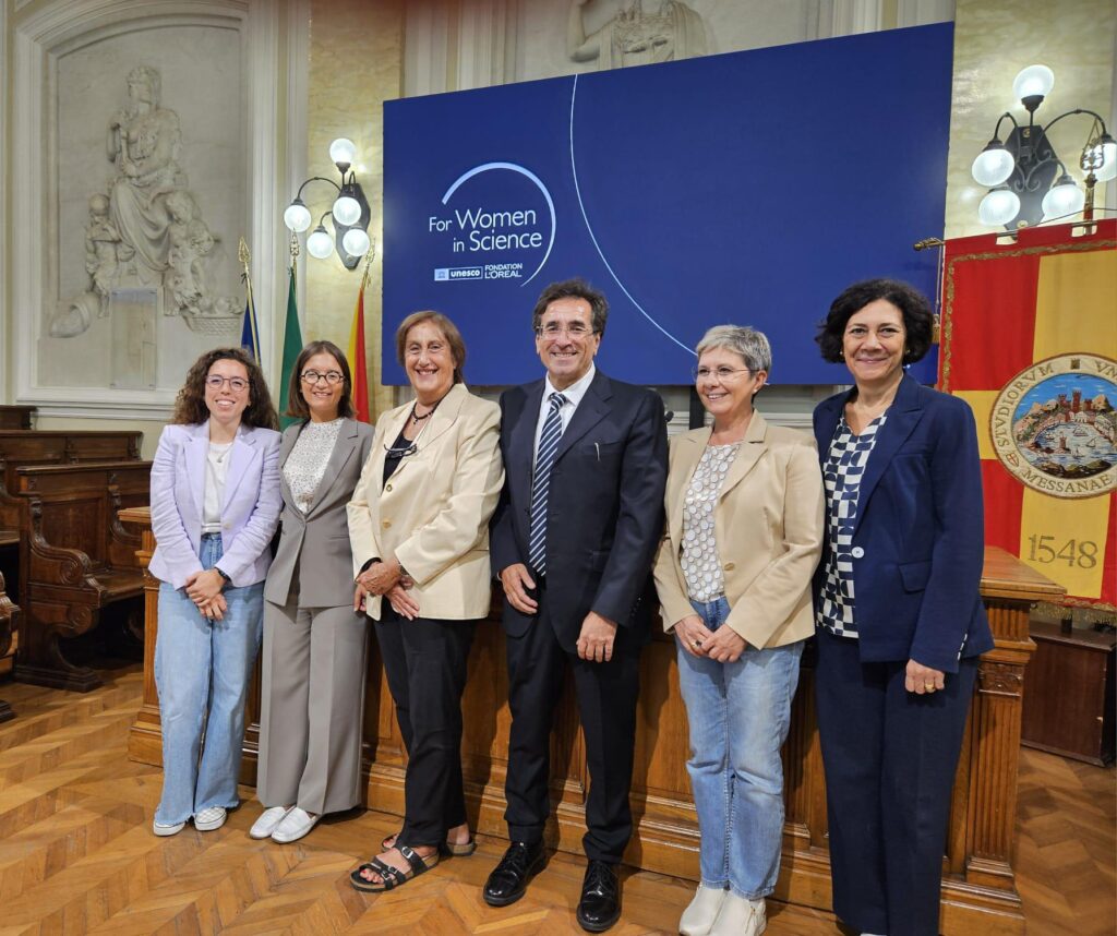 La XXIIIe édition du Prix « Jeunes Talents Italia-L'Oréal-Unesco pour les femmes et la science » à Messine