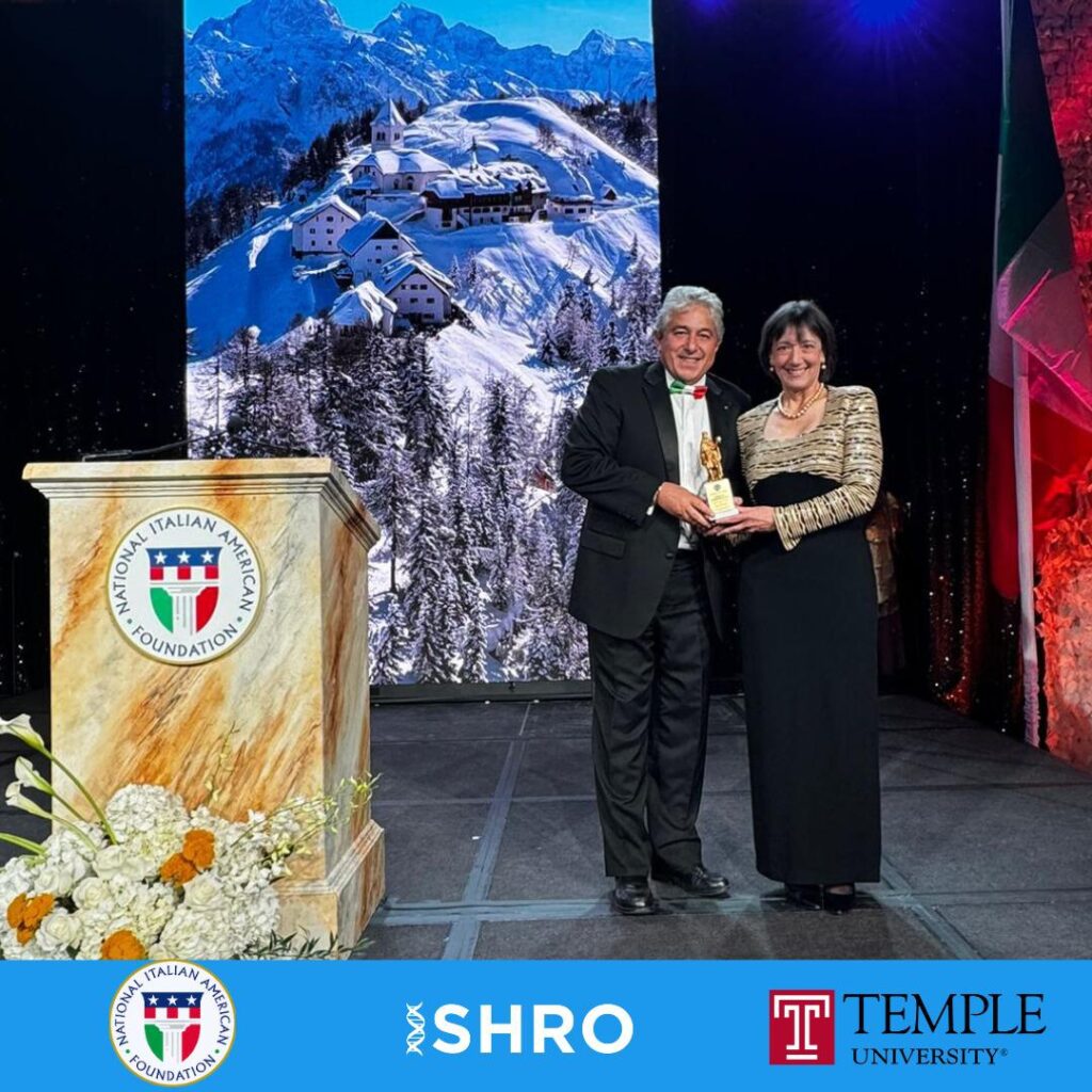 Prix ​​de la Fondation nationale italo-américaine à la directrice du NIH, Monica Bertagnolli