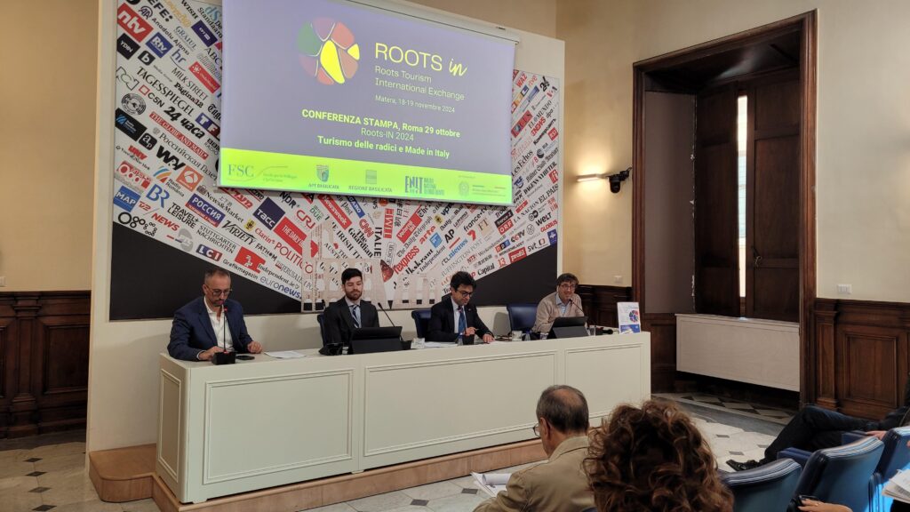 Présentation de la troisième édition de 'Roots-IN 2024 Tourisme Roots et Made in Italy'