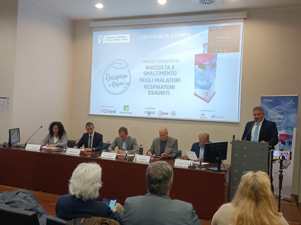 « Récupérez et respirez », 73 000 inhalateurs éliminés dans le Frioul-Vénétie Julienne