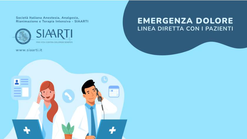 Santé, l'engagement de Siaarti contre la douleur chronique