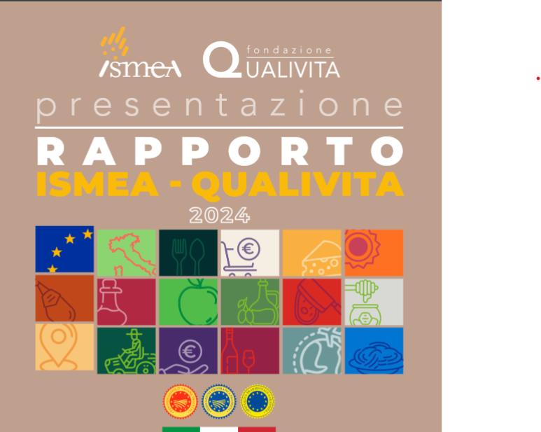 Alimentation, présentée à Rome XXII Rapport Ismea-Qualivita