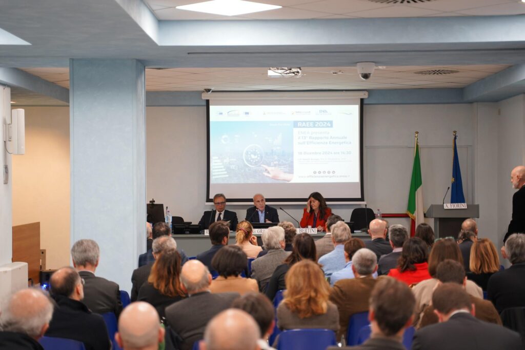 Le rapport Enea sur l'efficacité énergétique présenté à Rome