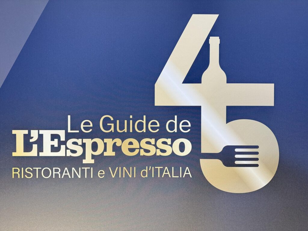 Les Guides L'Espresso fêtent les 45 ans de la première édition