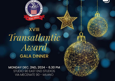 Pharmaceutique, Lilly Italia reçoit le Transatlantic Award de la Chambre de Commerce Américaine