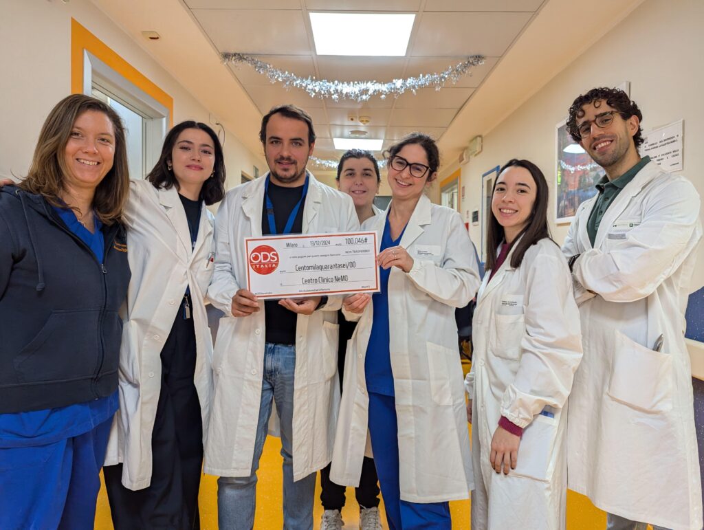 SMA et dystrophies musculaires, plus de 100 mille euros reversés aux centres cliniques Nemo