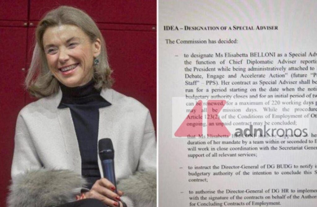 Belloni a désigné le conseiller diplomatique d'Ursula von der Leyen: le document
