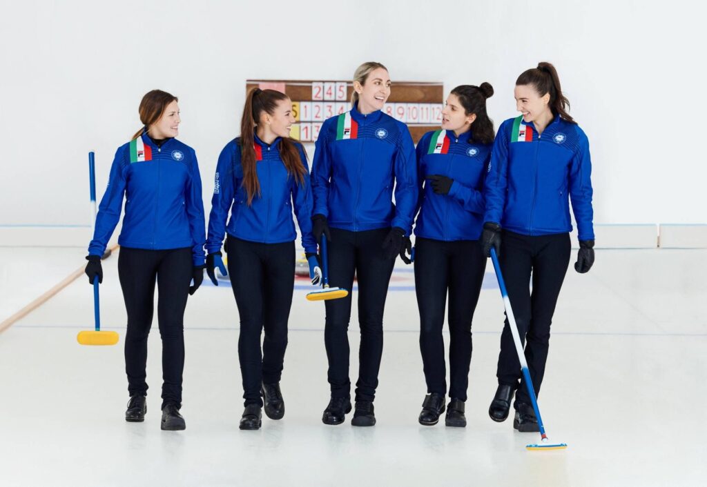 Cortina, Airbnb offre un séjour d'échantillons avec l'équipe nationale féminine curling