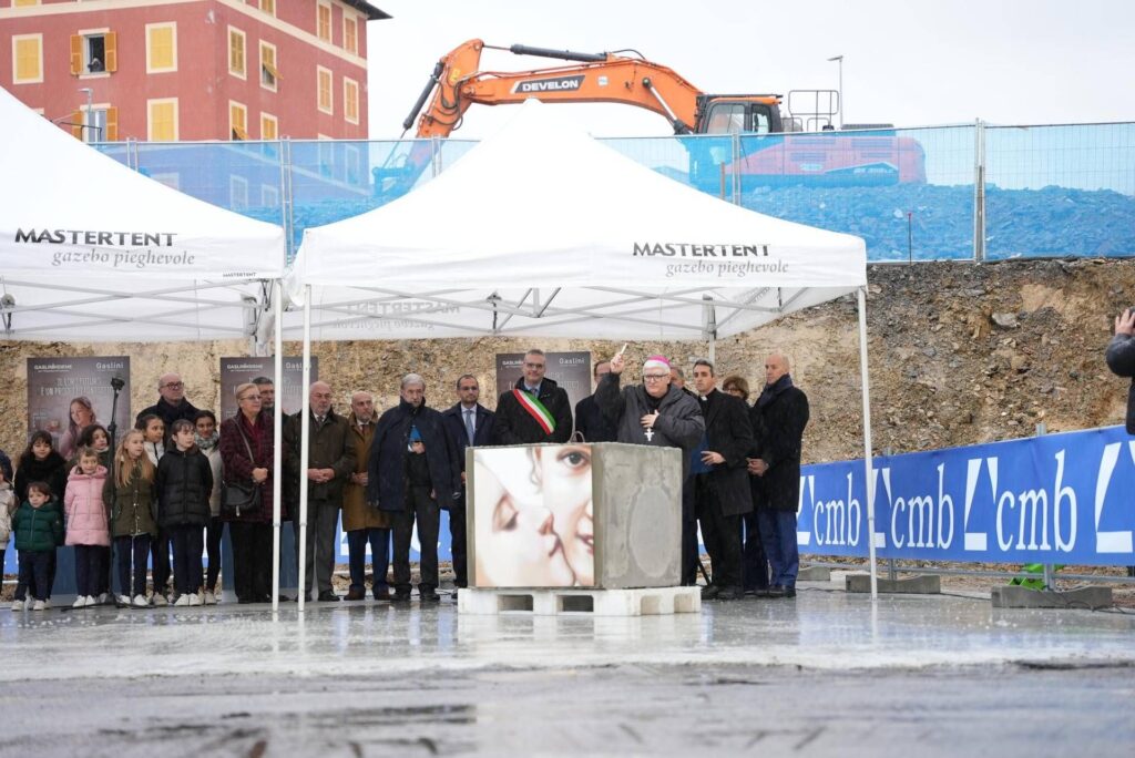Gênes, première pierre du «pavillon zéro» du nouveau Gaslini