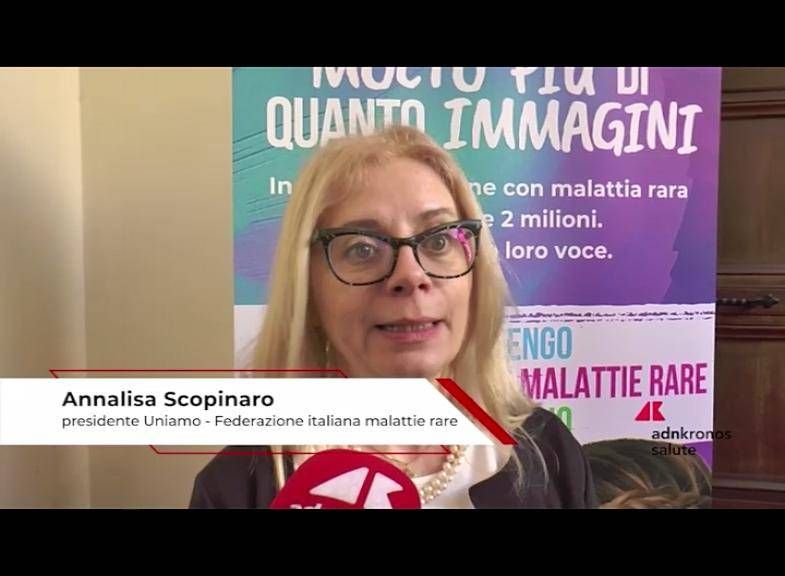 Maladies rares, scopinaro (nous unlons): `` Avec la campagne, nous combinons des phares sur les patients ''