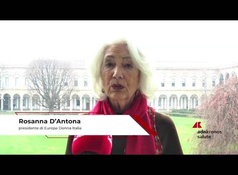 Tumeurs: D'Antona (Europa Donna), «avec un soutien psychologique« bonne santé »aux patients où qu'ils soient»