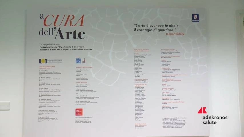 Santé, l'art colore la Pascale. Enseignants (Academy of Fine Arts of Naples),. "Créez des fenêtres émotionnelles pour un espace de soulagement et de beauté pour les patients"