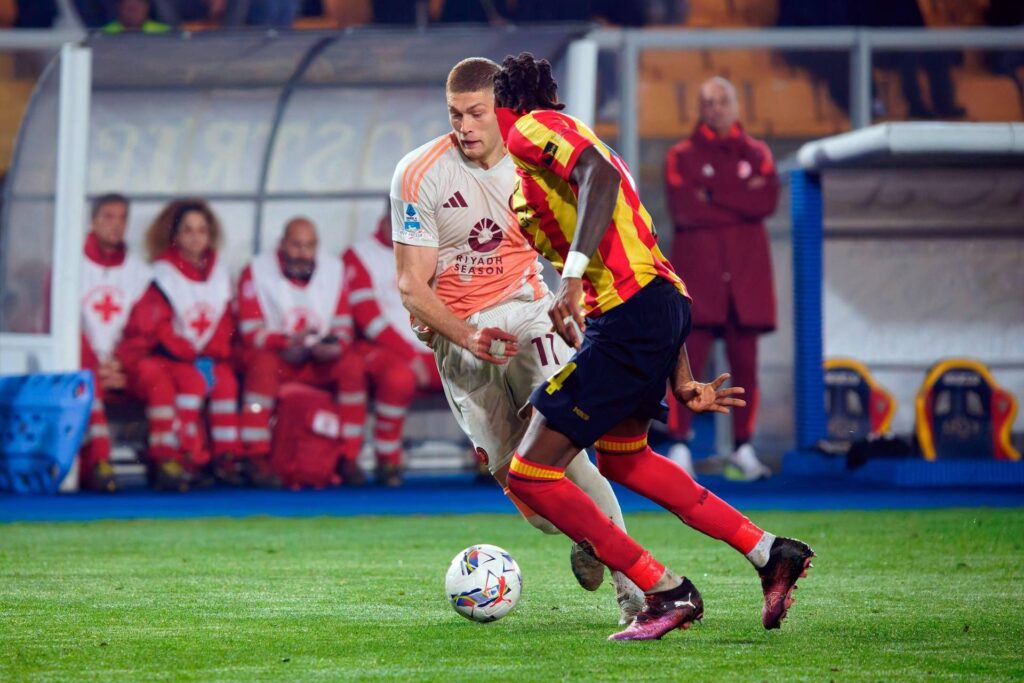 Lecce-roma 0-1, Convbyk donne le septième succès consécutif à Ranieri
