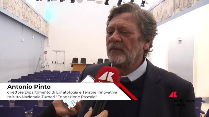 Lymphomes, oncologue Pinto: "Soins innovants de la première ligne à ce qui suit et l'art dans le quartier pour humaniser le parcours des patients"