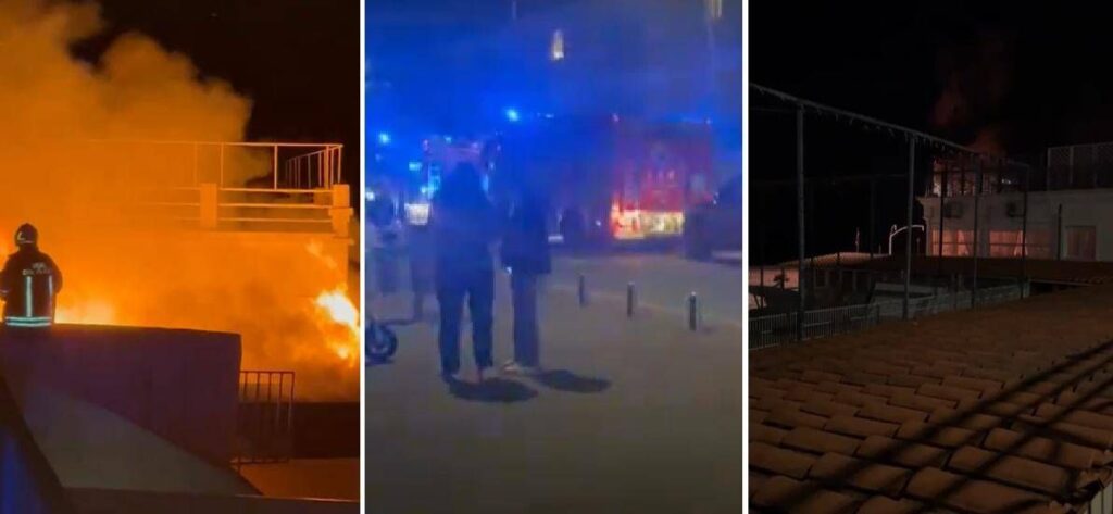 Ostia, Fire Fire Usine: Fires dans 5 plantes