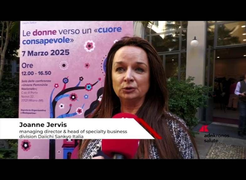 Santé, Jervis (Daiichi Sankyo Italia): "Important de mettre l'accent sur la médecine des sexes et la prévention cardiovasculaire de la centralité"
