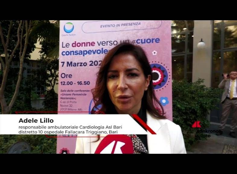 Santé, cardiologue Lillo: "Dans l'évaluation des risques cardiovasculaires, la femme gardez à l'esprit des facteurs de risque de genre spécifiques"