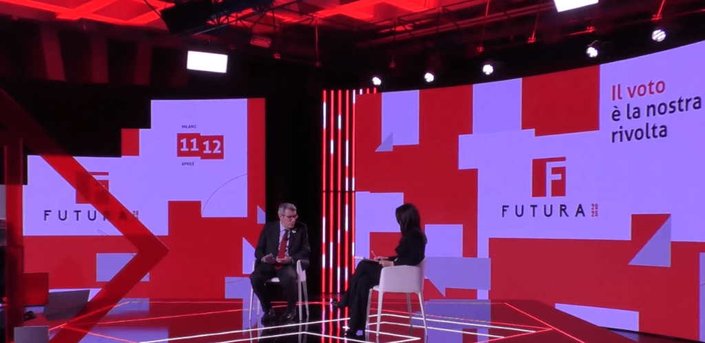 À Milan Futura 2025, la campagne de deux jours pour lancer les référendums de juin