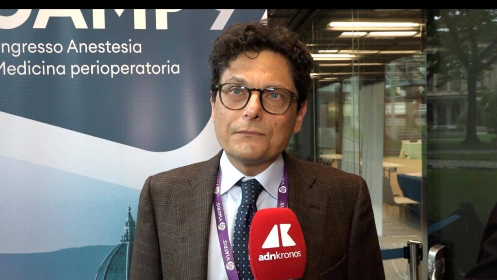 Anesthésiste de Robertis: "avec le patient dans toutes les périopératoires pré-crossées"