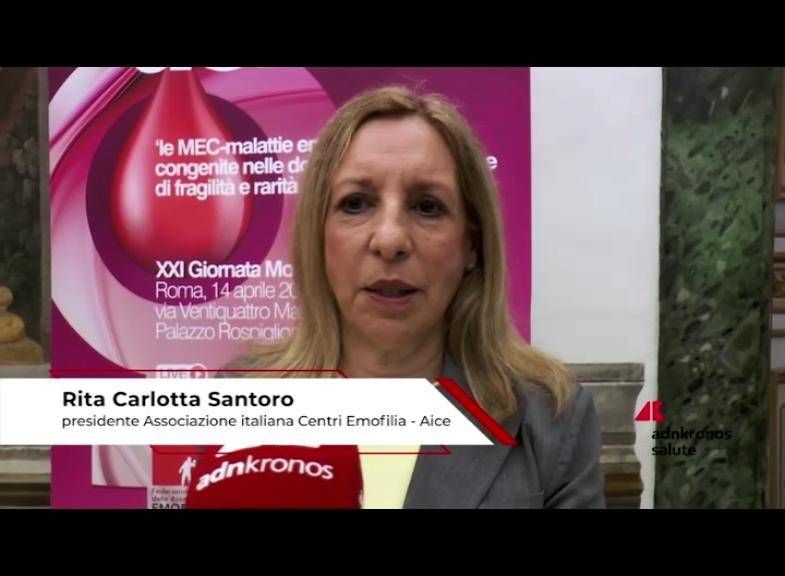 Hémophilie, Santoro (AICE): "Exactement nombre de femmes touchées par MEC 'absent