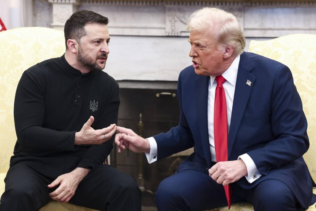 Les freins ukrainiens sur le plan de Trump, la colère du magnat: "Zelensky incendiary"